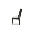 Signature Design by Ashley Galliden Black Dining Chair - 20.5W x 23.25D x 37H