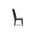 Signature Design by Ashley Galliden Black Dining Chair - 20.5W x 23.25D x 37H