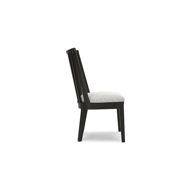 Signature Design by Ashley Galliden Black Dining Chair - 20.5W x 23.25D x 37H