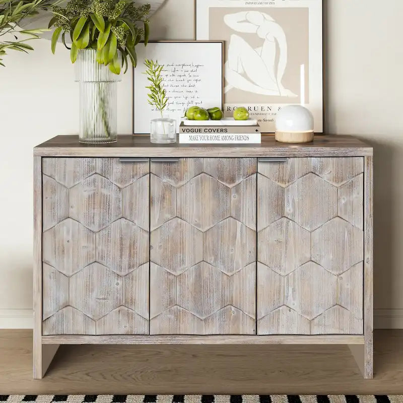 Madia credenza a 3 ante in legno