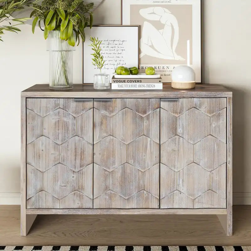 Madia credenza a 3 ante in legno