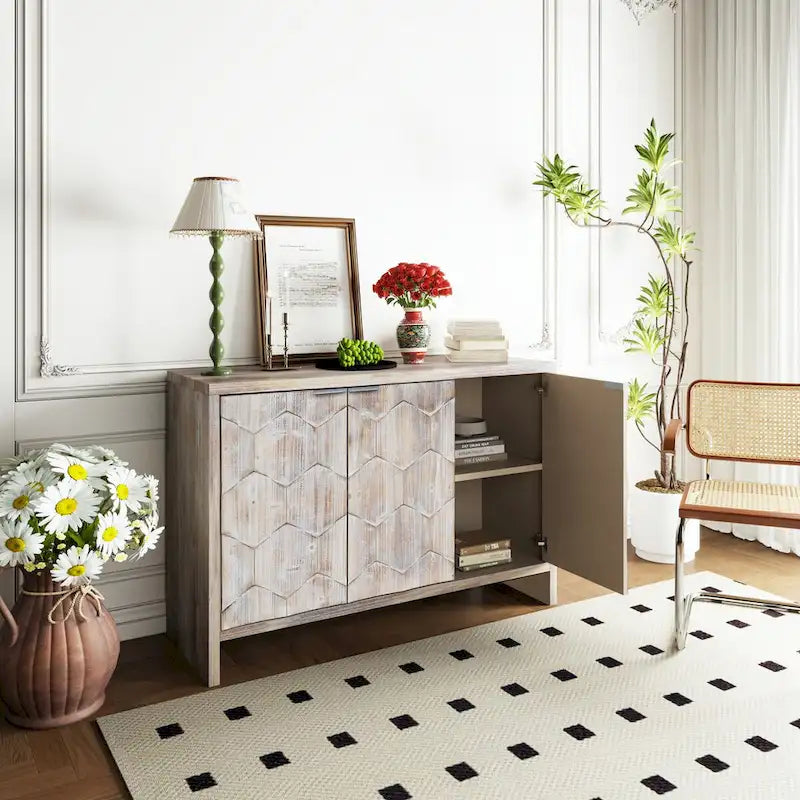 Madia credenza a 3 ante in legno