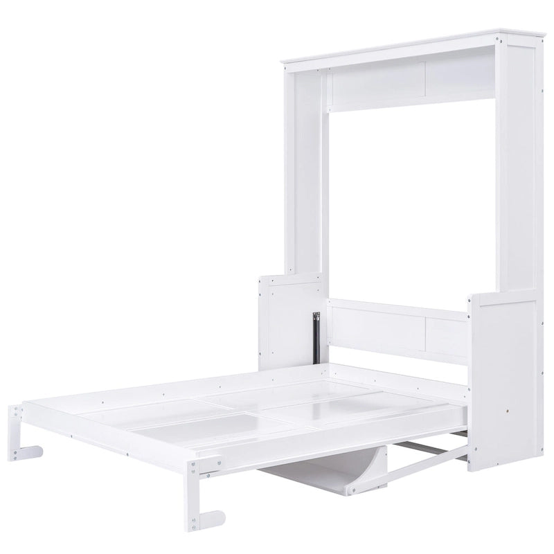 Nestfair Queen Size Murphy Bed with Shelf