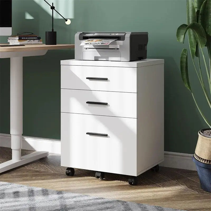 3 Drawer File Cabinet - 15.4D x 18.5W x 25.6H