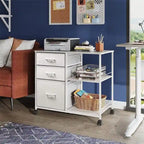 3 Drawer Mobile File Cabinet - 15.75D x 29.53W x 26.77H