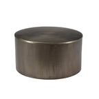 Drum Alevi silver Iron Coffee Table - 36'
