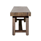 Rockridge Mango Wood Accent Bench, Medium Brown