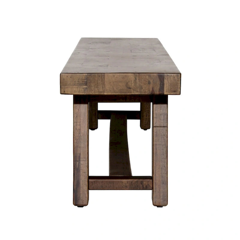 Rockridge Mango Wood Accent Bench, Medium Brown