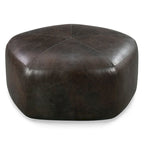 Poly & Bark Porto Ottoman - Full Grain Genuine Italian Leather