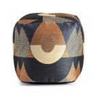 Jani Martinique 18 x 18 x 18 Square Indoor/Outdoor Pouf Ottoman