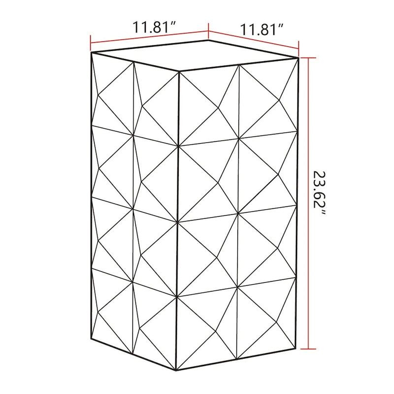 23.62Height Retro Coffee Table for livingroom