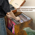 Large Record Player Stand - 15.75D x 31.5W x 32.52H