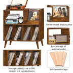 Large Record Player Stand - 15.75D x 31.5W x 32.52H