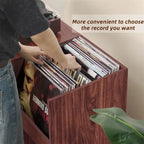 Large Record Player Stand - 15.75D x 31.5W x 32.52H