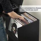 Large Record Player Stand - 15.75D x 31.5W x 32.52H