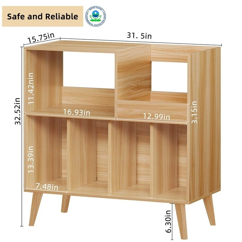 Large Record Player Stand - 15.75D x 31.5W x 32.52H