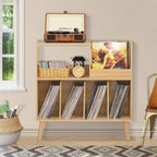 Large Record Player Stand - 15.75D x 31.5W x 32.52H