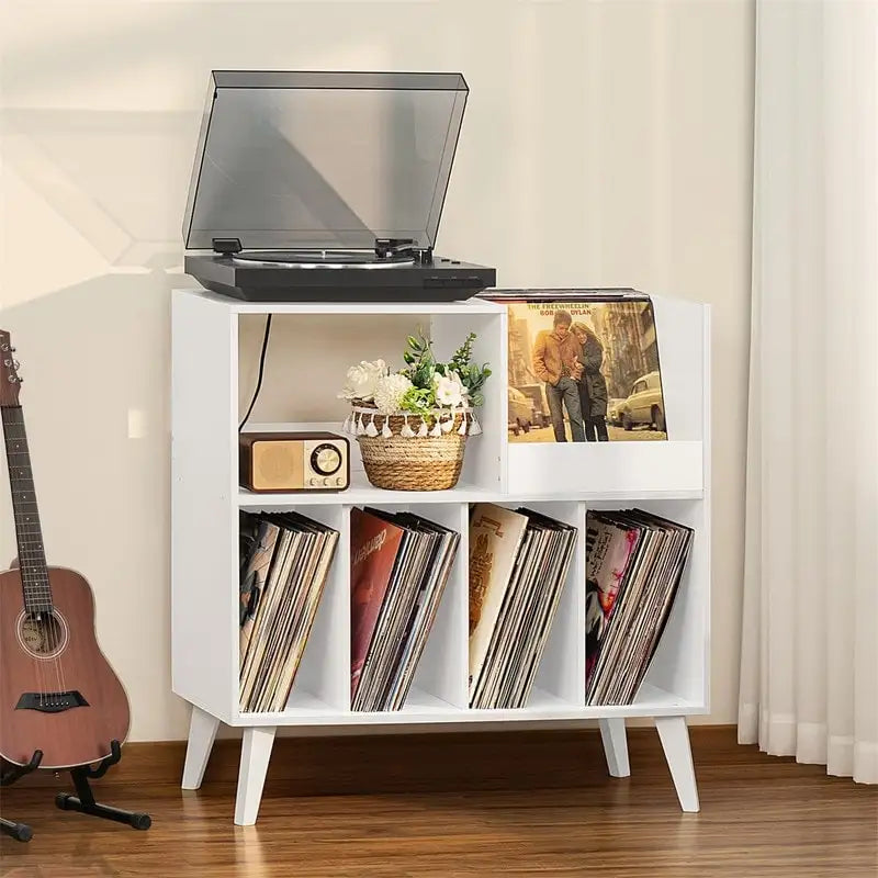 Large Record Player Stand - 15.75D x 31.5W x 32.52H