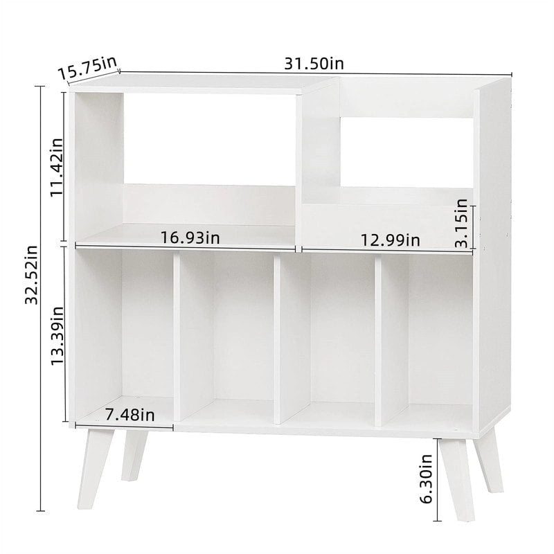 Large Record Player Stand - 15.75D x 31.5W x 32.52H
