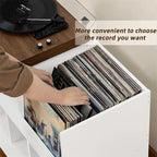 Large Record Player Stand - 15.75D x 31.5W x 32.52H