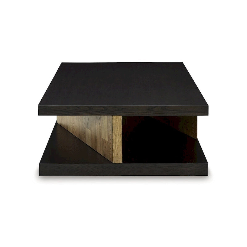 Signature Design by Ashley Kocomore Brown/Beige Coffee Table - 60W x 35D x 16H