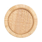 Kate and Laurel Rafina Rattan Drink Table - 9x9x22