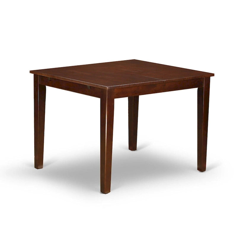 East West Furniture Dinette Set Contains a Rectangle Dining Table and Dining Room Chairs (Chair Seat Type Options)