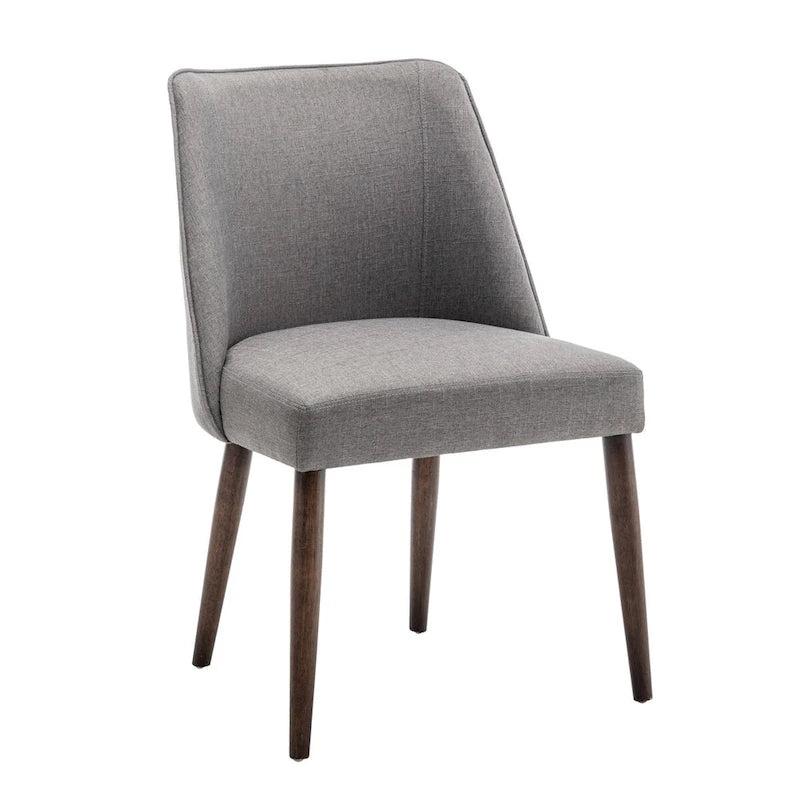 Porthos Home Nev Fabric Dining Chairs with Wooden Legs, Set of 2