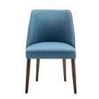 Porthos Home Nev Fabric Dining Chairs with Wooden Legs, Set of 2