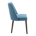 Porthos Home Nev Fabric Dining Chairs with Wooden Legs, Set of 2