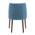 Porthos Home Nev Fabric Dining Chairs with Wooden Legs, Set of 2