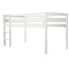 Wood Loft Bed Low Loft Beds with Ladder