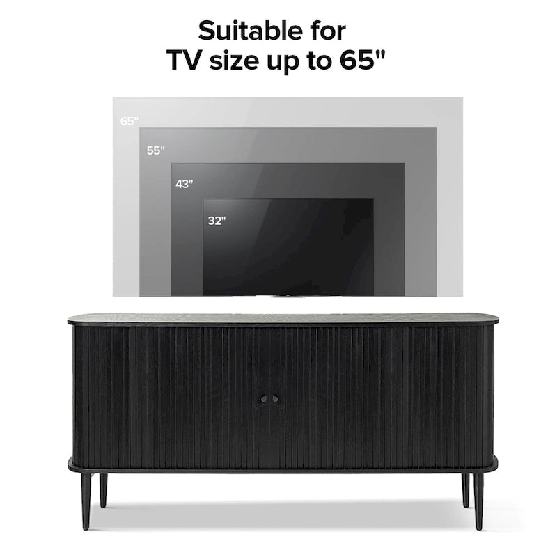 Credenza Franz Modern a 63" di larghezza con ripiano regolabile di HULALA HOME