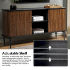 Credenza Franz Modern a 63" di larghezza con ripiano regolabile di HULALA HOME