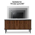 Credenza Franz Modern a 63" di larghezza con ripiano regolabile di HULALA HOME