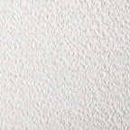 Poltrona accent Beck di Furniture of America, moderna di metà secolo, in tessuto Bouclé, con schienale ad ali e gambe in noce