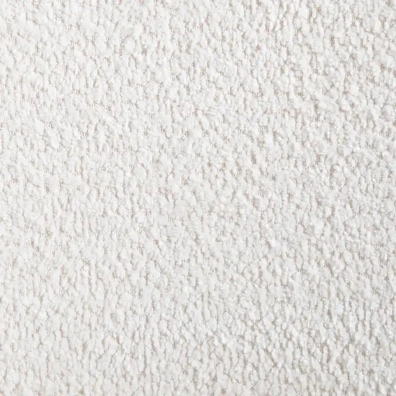 Poltrona accent Beck di Furniture of America, moderna di metà secolo, in tessuto Bouclé, con schienale ad ali e gambe in noce