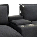 Harper&Bright Designs Divano componibile moderno multifunzione Cloud