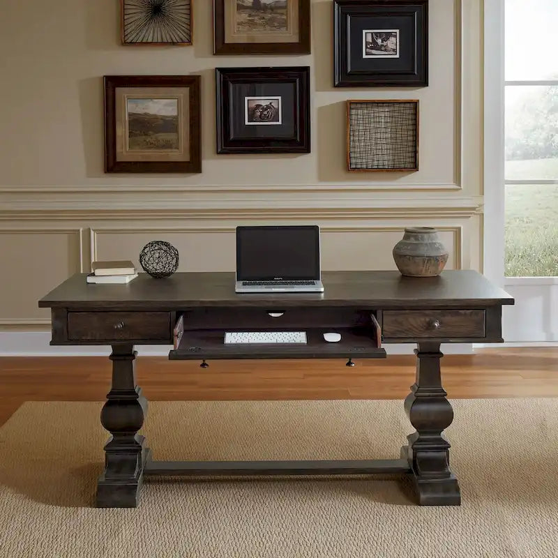 Paradise Valley Saddle Brown Writing Desk