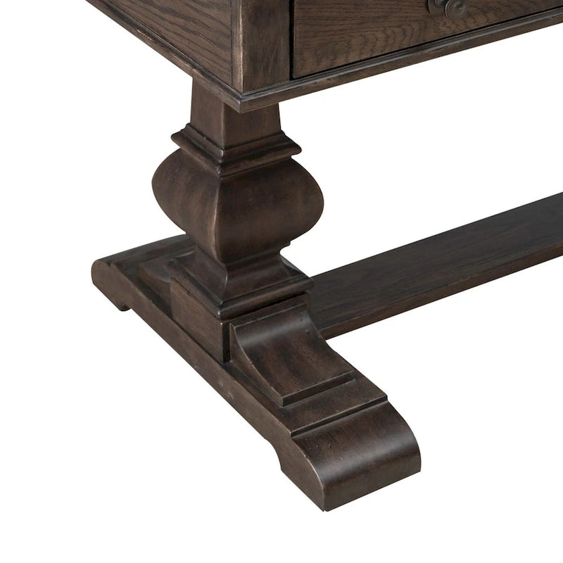 Paradise Valley Saddle Brown Writing Desk