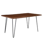 Ardor 60 Live Edge Acacia Wood Rectangular Dining Table