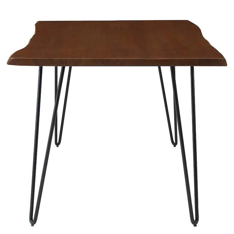 Ardor 60 Live Edge Acacia Wood Rectangular Dining Table