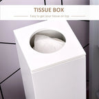 Bathroom Toilet Paper Cabinet, Corner Floor Cabinet with Doors and Shelves