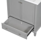 Mobiletto da bagno con ante e cassetto
