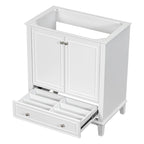Mobiletto da bagno con ante e cassetto
