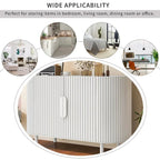 47.80 Inch high quality MDF Sideboard with Adjustable Shelves - 47.80 x 16.50