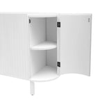 47.80 Inch high quality MDF Sideboard with Adjustable Shelves - 47.80 x 16.50