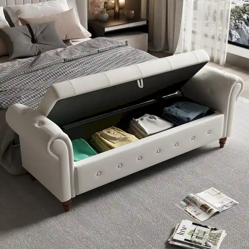 Bench Ottoman with Storage