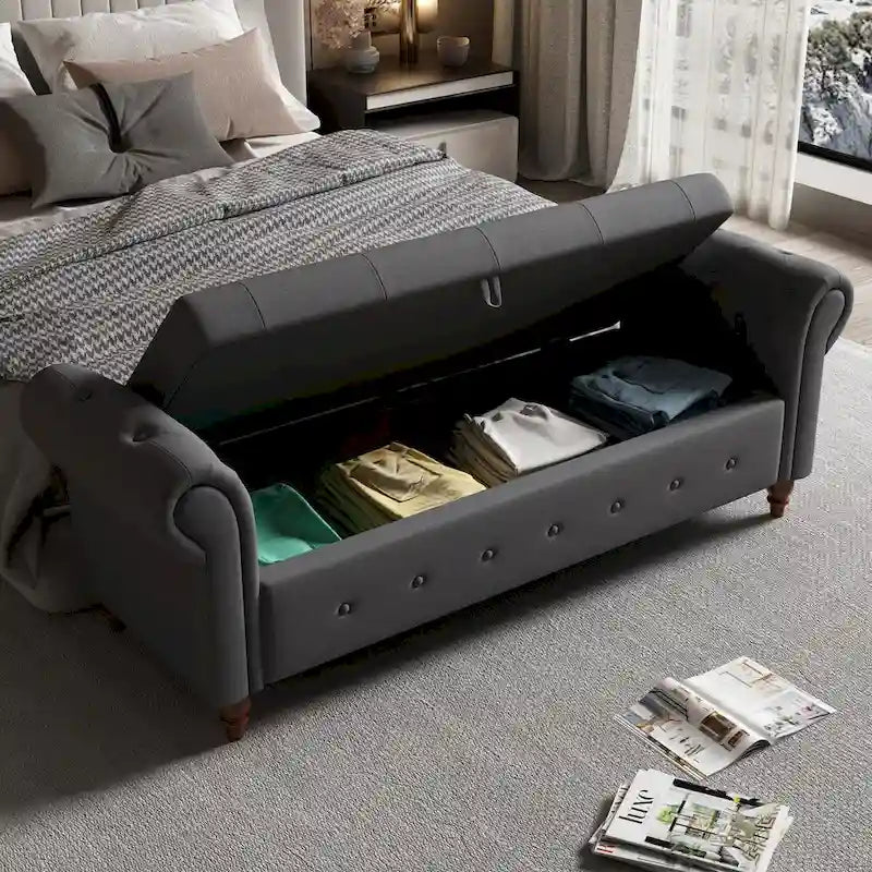 Bench Ottoman with Storage