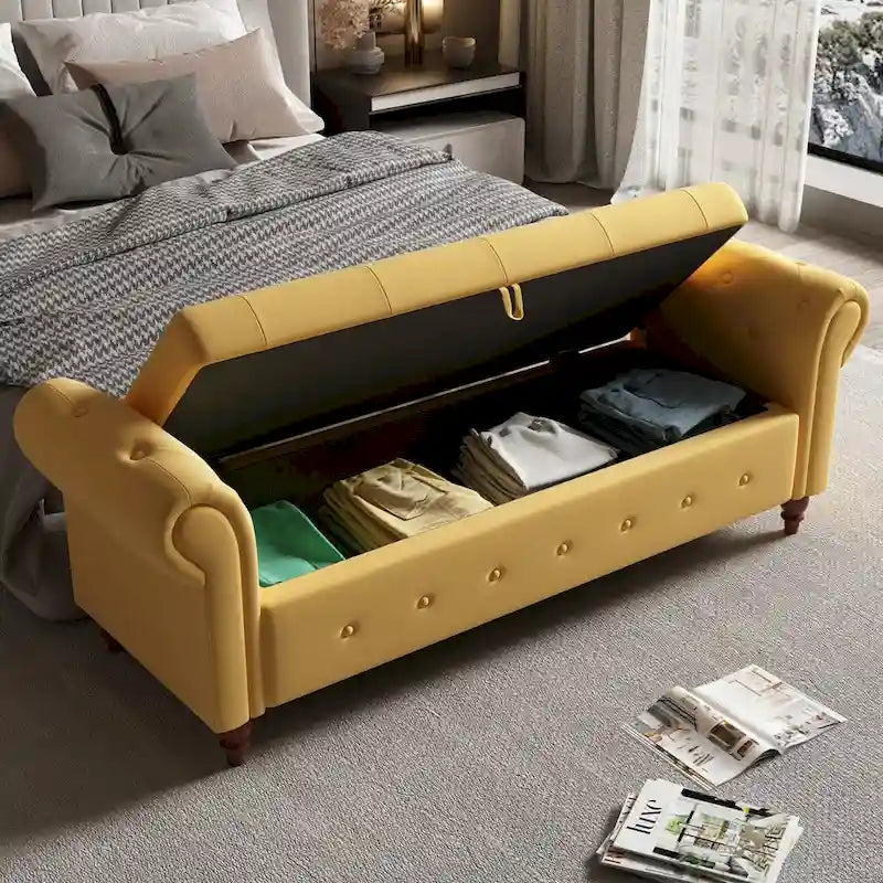 Bench Ottoman with Storage